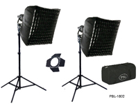 Photo, Video -  PBL MX6-CF DOUBLE LIGHT SOFTBOX  KIT