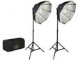PBL Double EZ Soft Box Fluorescent Light Kit